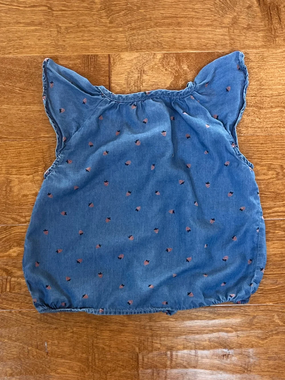 Toddler Girls OshKosh B’Gosh Chambray Tie-Front Shirt - 4